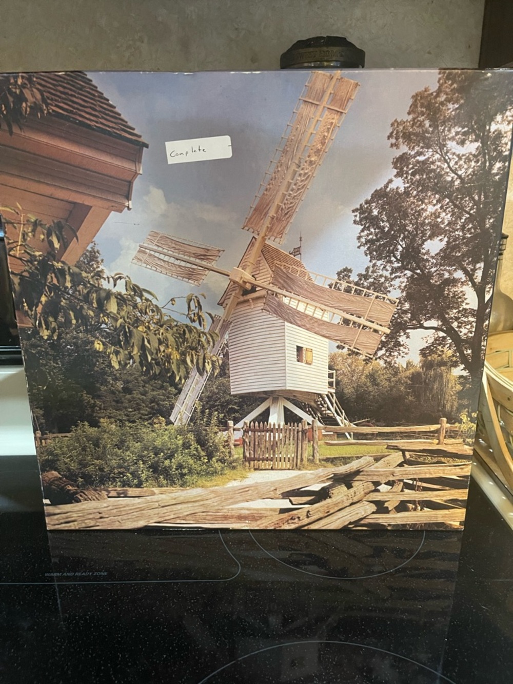 Vintage EATON Puzzle Williamsburg WINDMILL 500+ pieces 18 1/8" x 24 1/8"